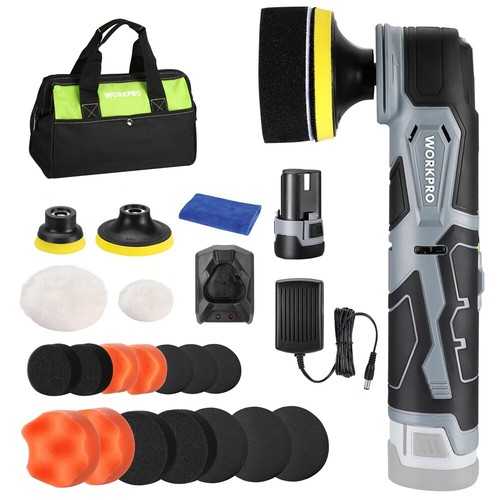 Workpro cordless mini buffer - cordless,