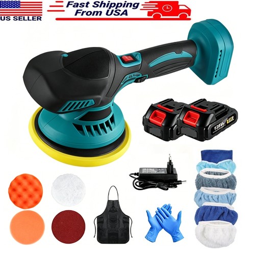 Dual action car polisher - action,