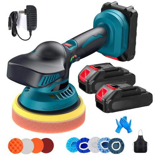 Dual action car - car, polisher