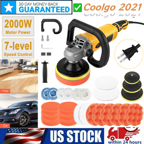 Electric car polisher - electric, buffer