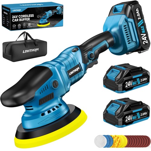 Cordless buffer polisher with - cordless,