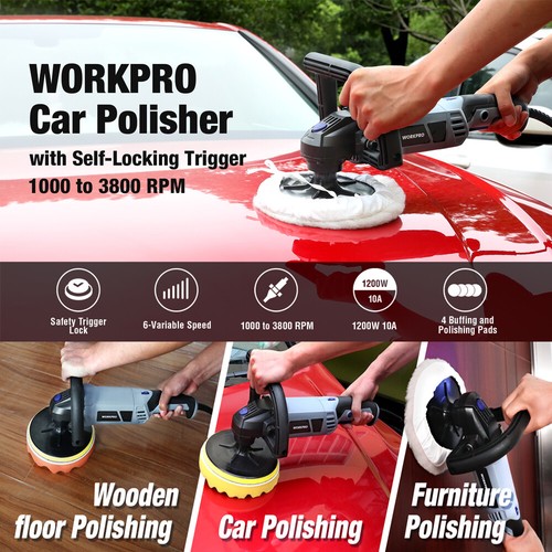 Workpro electric car - electric, polisher